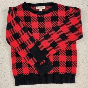 Tucker + Tate Plaid Kids Sweater - Size 4